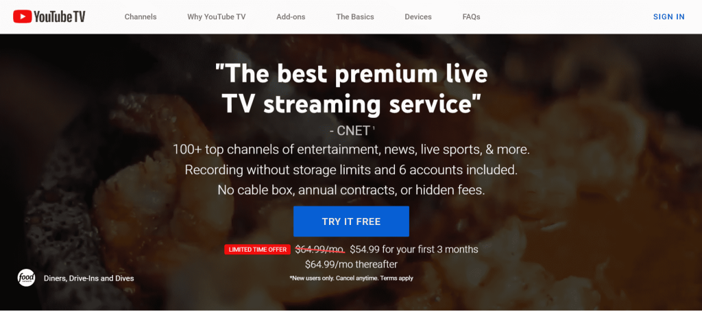 YouTube TV