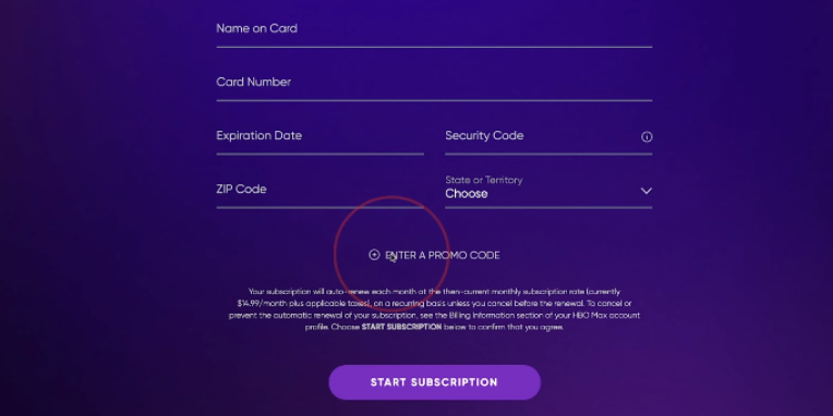 HBO Promo Code