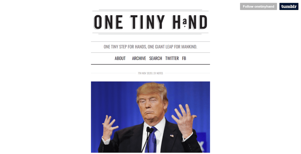 One Tiny Hand
