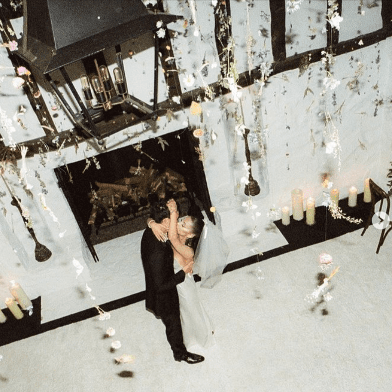 Grande's wedding with Dalton Gomez - Most Liked Instagram Post