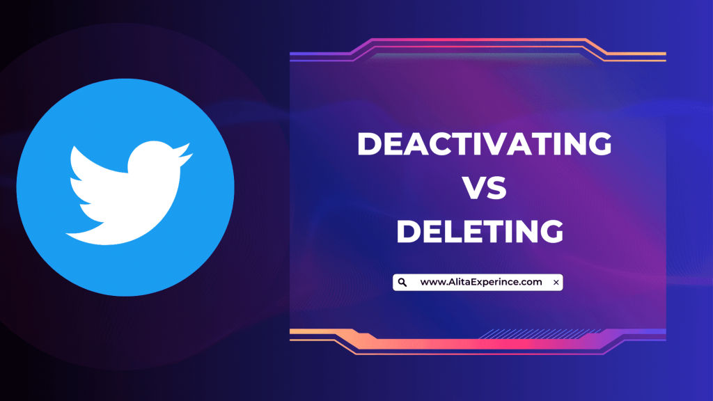 Deactivating Vs Deleting Twitter Account