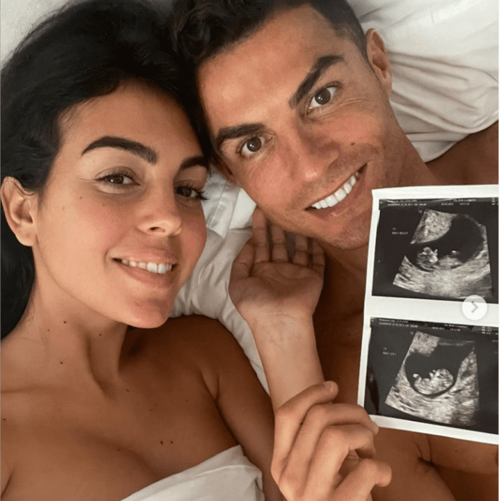  georginagio twins pregnancy announcement