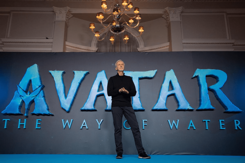 James Cameron Director at Avatar Pramotion 