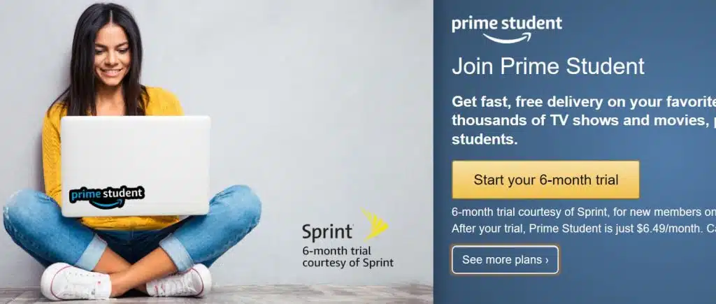 Amazon Prime Video Student