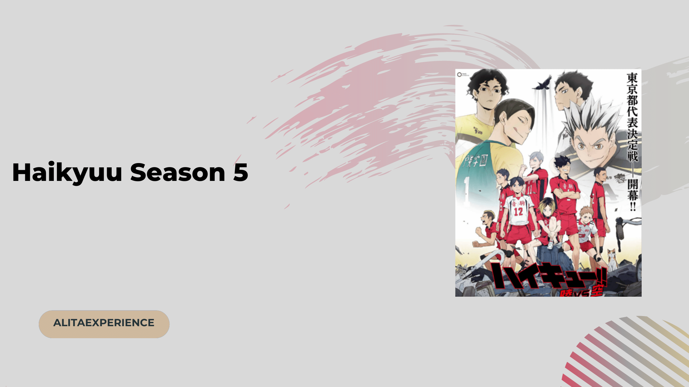 Haikyuu Season 5 Release Date 